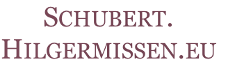 Schubert.
Hilgermissen.eu
